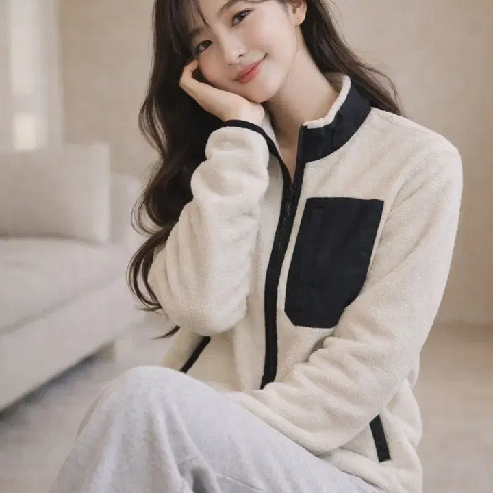 [BUNJANG] National Geographic Urban Fleece Full Zip-Up Jacket / [남여공용-90]내셔널지오그래픽 어반 플리스 풀집업 자켓