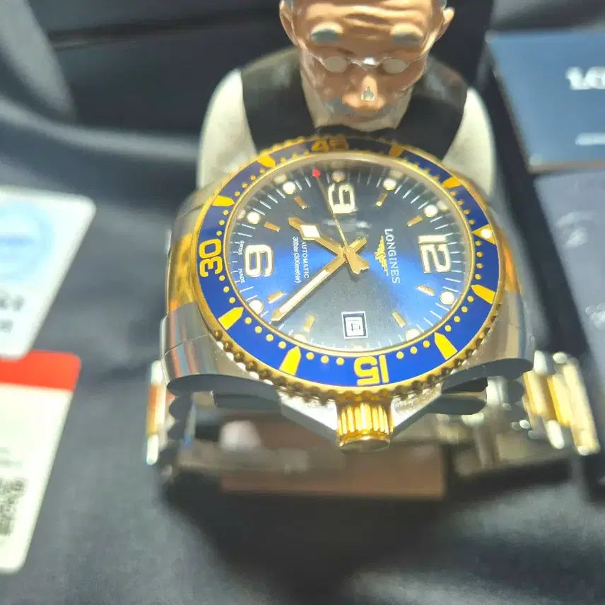 [BUNJANG] Longines HydroConquest 41MM Automatic Watch / 론진 하이드로 콘퀘스트 41MM  오토매틱  블랙 다이얼