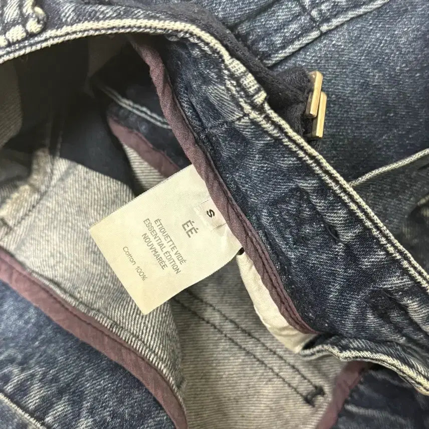 [BUNJANG] Seventeen Denim Work Pants (Blue) / (S) EE 데님 워크 팬츠 (blue)