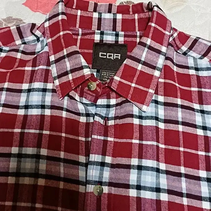 [BUNJANG] CQR Checkered Shirt - Big Size / CQR 체크남방 빅사이즈115 가슴66 기장79