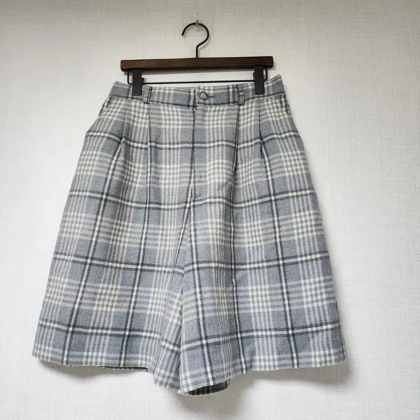 [BUNJANG] Shorts S-M / 체크 패턴 반바지 숏팬츠 S~M