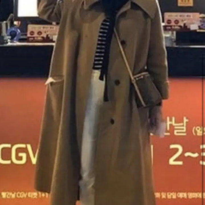 [BUNJANG] Camel Oversized Long Coat / 카멜오버핏롱코트