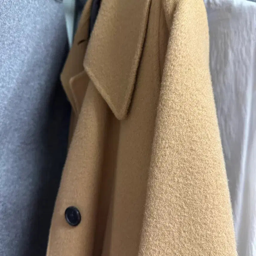 [BUNJANG] Camel Oversized Long Coat / 카멜오버핏롱코트