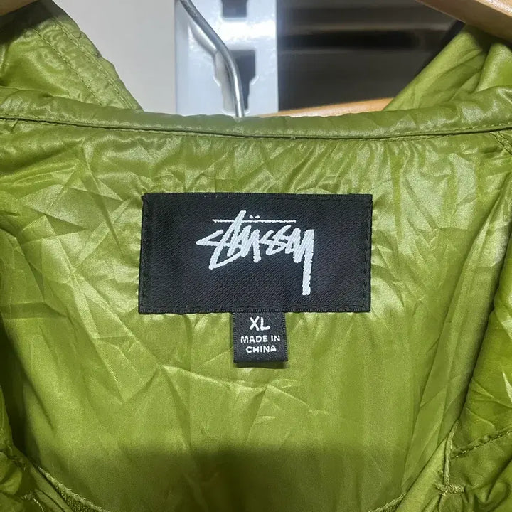 [BUNJANG] Stussy Beach Shell Wrinkled Nylon Jacket (XL) / (XL) 스투시 비치 쉘 링클 나일론 자켓 리자드