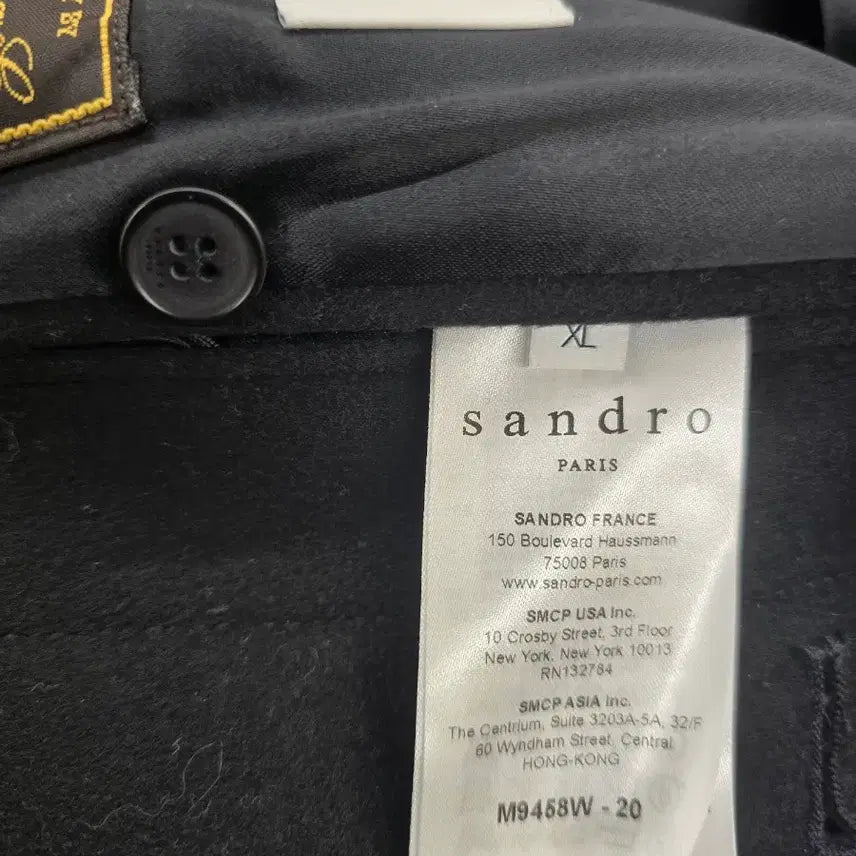 [BUNJANG] Sandro x Loro Piana Men's Wool Coat / 산드로x로로피아나 남성울코트. 싸이즈 105 XL