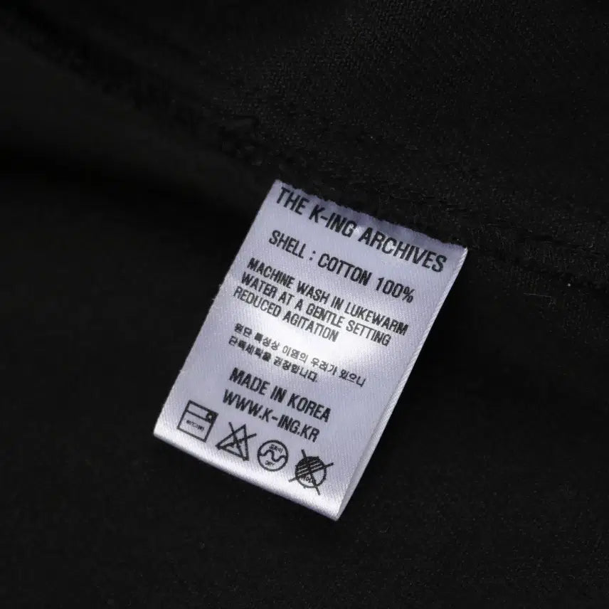 [BUNJANG] King Archives No Collar Trucker Jacket / [1] 킹아카이브 노카라 트러커 자켓