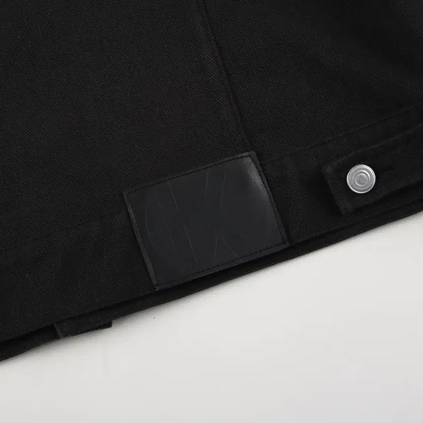 [BUNJANG] King Archives No Collar Trucker Jacket / [1] 킹아카이브 노카라 트러커 자켓