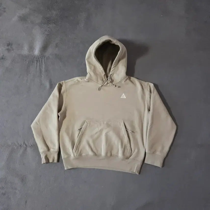 [BUNJANG] Nike ACG Therma-FIT Fleece Pullover Hoodie / 나이키 ACG 써마핏 플리스 풀오버 후드 S 컬리지그레이