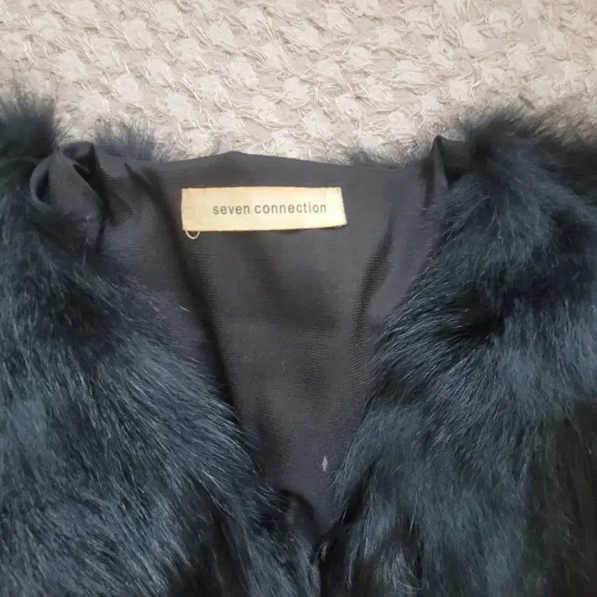 [BUNJANG] Seven Connection Real Fox Fur Jacket / 리얼 폭스퍼자켓