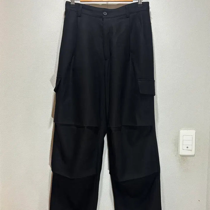 [BUNJANG] COOR Virgin Wool Parachute Cargo Pants / 택포/S급/S) COOR 버진울 파라수트 카고 팬츠