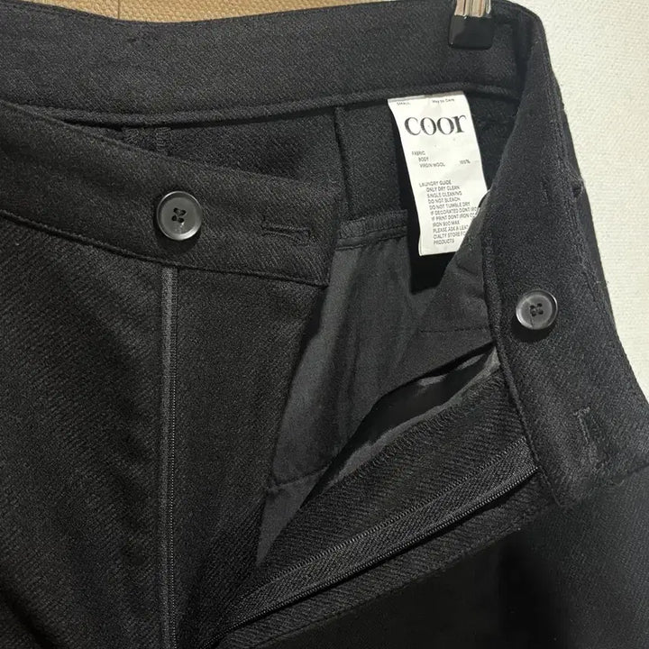 [BUNJANG] COOR Virgin Wool Parachute Cargo Pants / 택포/S급/S) COOR 버진울 파라수트 카고 팬츠