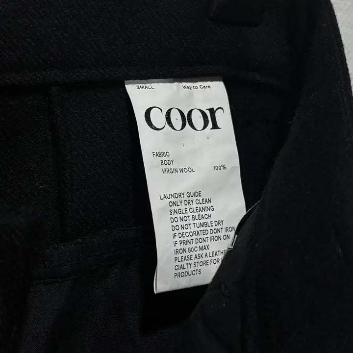 [BUNJANG] COOR Virgin Wool Parachute Cargo Pants / 택포/S급/S) COOR 버진울 파라수트 카고 팬츠