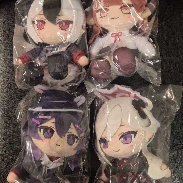 [BUNJANG] Blue Archive Abydos Solving Agency 68 Choco Puni Plush Bundle Set / 택포 블루아카이브 흥신소68 쵸코푸니 누이구루미 인형 일괄