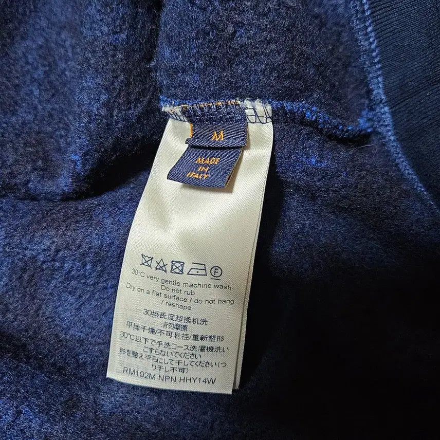 [BUNJANG] Louis Vuitton Monogram Sweatshirt Blue / [M] 루이비통 모노그램 맨투맨 블루