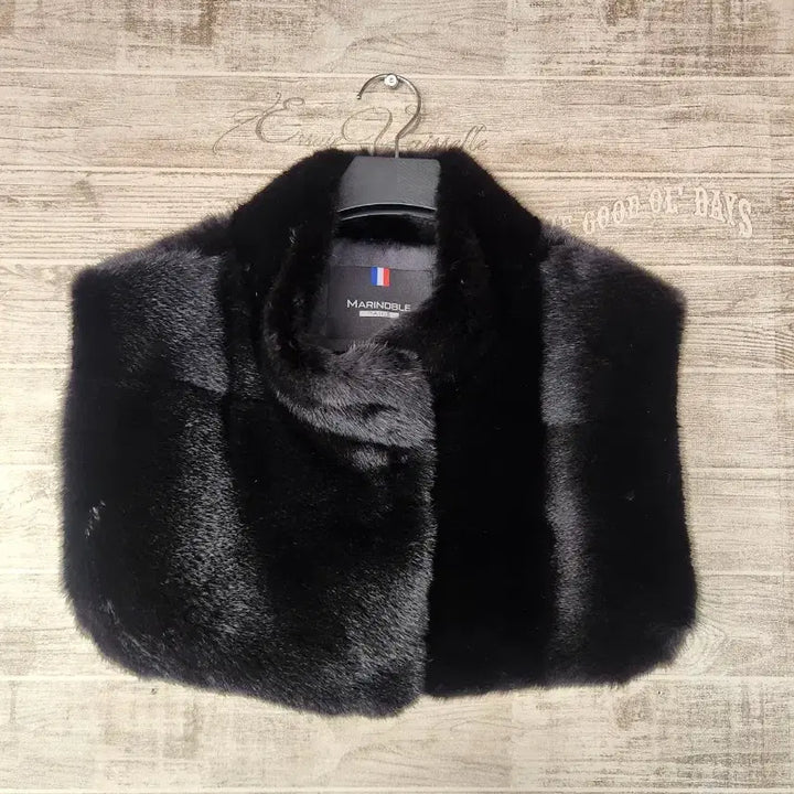 [BUNJANG] Real Mink Shawl Cape / 리얼밍크 어부바 숄케이프 새상품