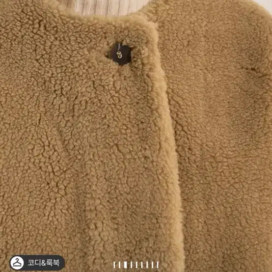 [BUNJANG] SJSJ Wool Blend Boucle Jacket Camel / SJSJ 울 블렌드 부클 자켓 카멜