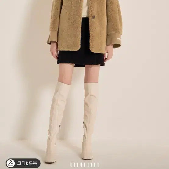 [BUNJANG] SJSJ Wool Blend Boucle Jacket Camel / SJSJ 울 블렌드 부클 자켓 카멜