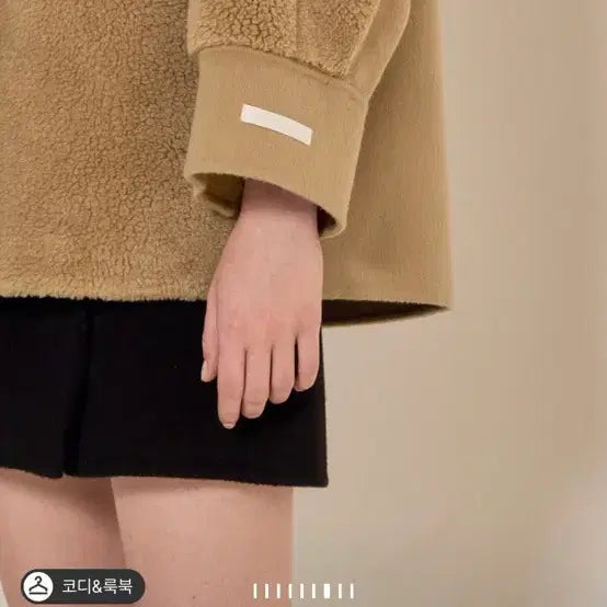 [BUNJANG] SJSJ Wool Blend Boucle Jacket Camel / SJSJ 울 블렌드 부클 자켓 카멜