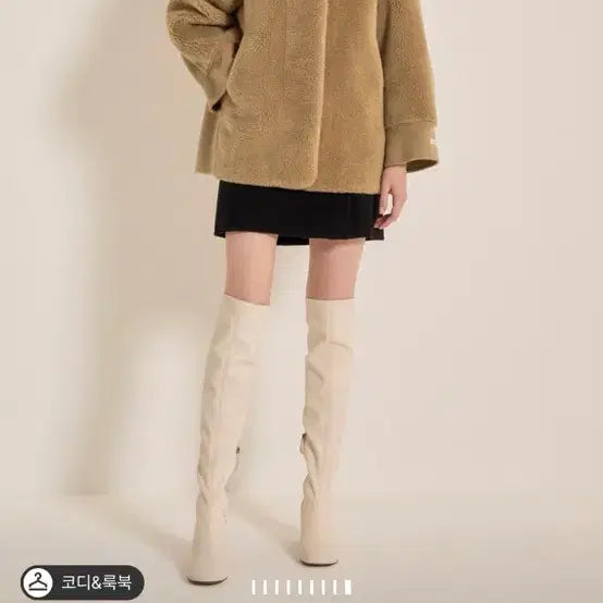 [BUNJANG] SJSJ Wool Blend Boucle Jacket Camel / SJSJ 울 블렌드 부클 자켓 카멜