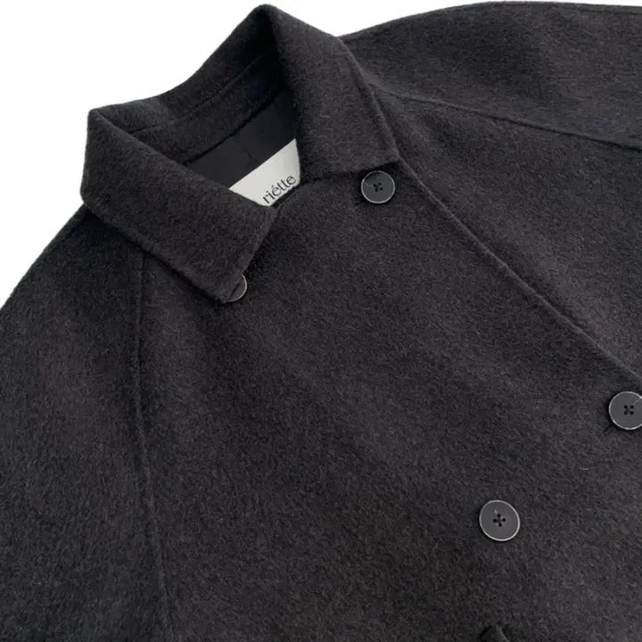 [BUNJANG] RIIZE Marve Cashmere Coat / 릴리코츠 리에뜨 마벨 캐시미어 코트 롱코트 차콜