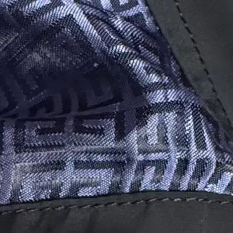 [BUNJANG] Givenchy Monogram Lined Black Half Mac Coat / [지방시] 올드머니 끝판왕 모노그램 안감 블랙 하프 맥코트 100(L)