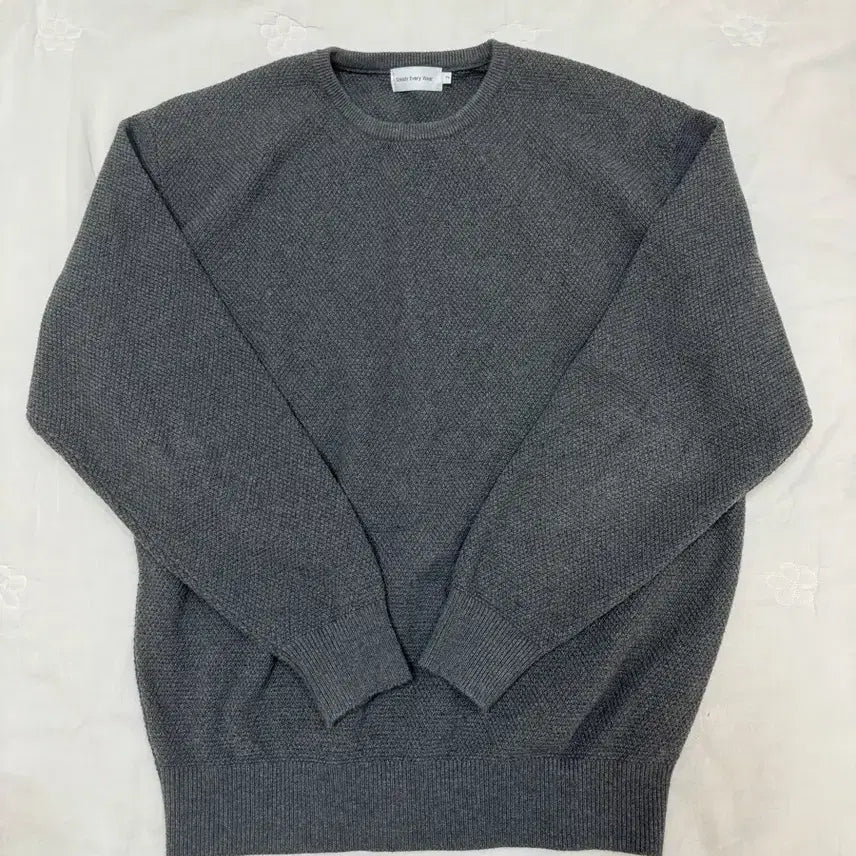 [BUNJANG] Everywhere Cotton Waffle Knit (Size 2) / 스테디 에브리웨어 코튼 와플 니트 2사이즈