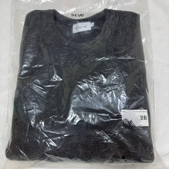 [BUNJANG] Everywhere Cotton Waffle Knit (Size 2) / 스테디 에브리웨어 코튼 와플 니트 2사이즈