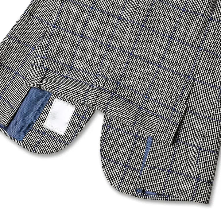 [BUNJANG] Stile Latino Blue Point Check Napoli Jacket / 스틸레 라티노 [Stile Latino] 블루 포인트 체크 나폴리 자켓