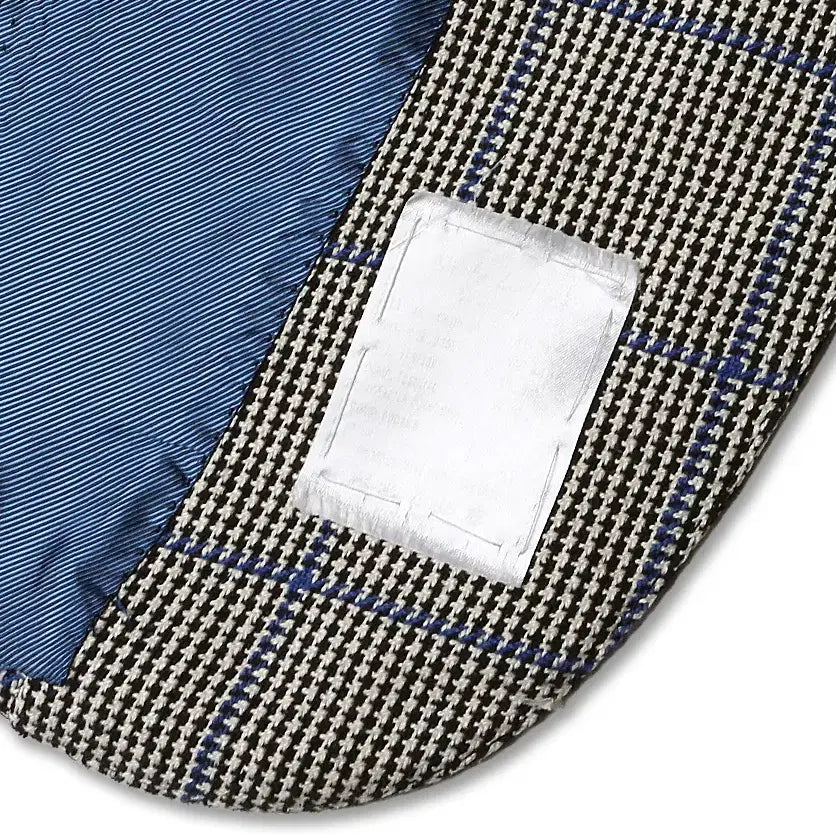 [BUNJANG] Stile Latino Blue Point Check Napoli Jacket / 스틸레 라티노 [Stile Latino] 블루 포인트 체크 나폴리 자켓