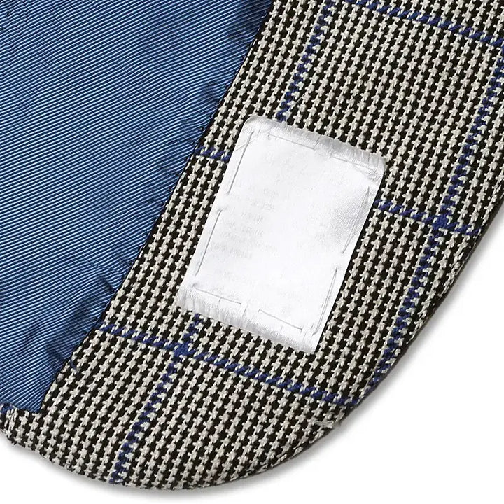 [BUNJANG] Stile Latino Blue Point Check Napoli Jacket / 스틸레 라티노 [Stile Latino] 블루 포인트 체크 나폴리 자켓