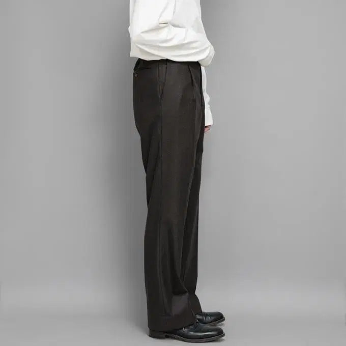[BUNJANG] Auralee Wool Puling Flannel Slacks / [3] 오라리 울 풀링 플란넬 슬랙스 새상품