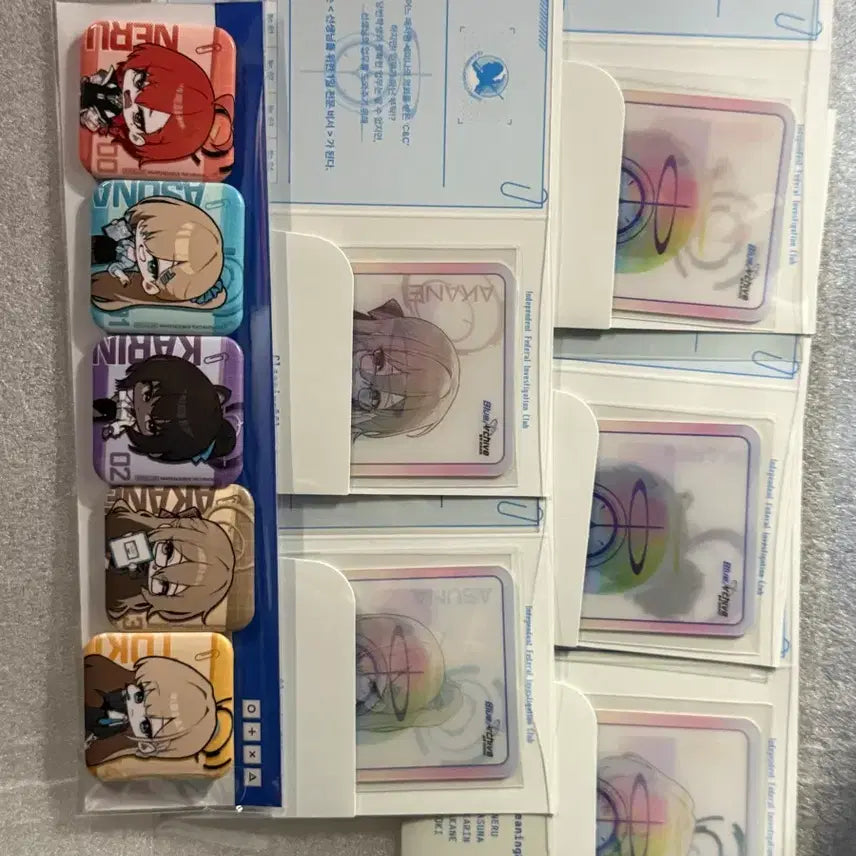 [BUNJANG] Blue Archive Special Edition Anime Cafe Goods Bundle / 블루아카이브특전모음 오늘만 할인