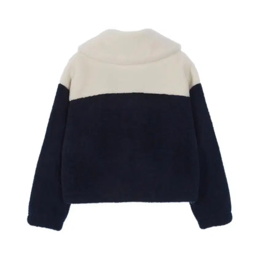 [BUNJANG] Suzy Guess Navy Fleece / 수지 게스 뽀글이 네이비