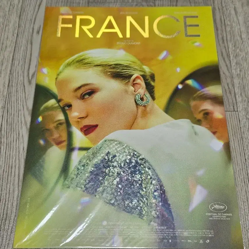 [BUNJANG] France Mirror Poster Lea Seydoux Bundle Set / 일괄) 프랑스 미러 포스터 레아 세두