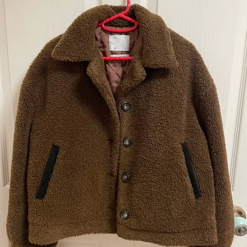 [BUNJANG] Oh! Boy! Shearling Poodle Mouton / 오브네어 시어링 뽀글이 무스탕