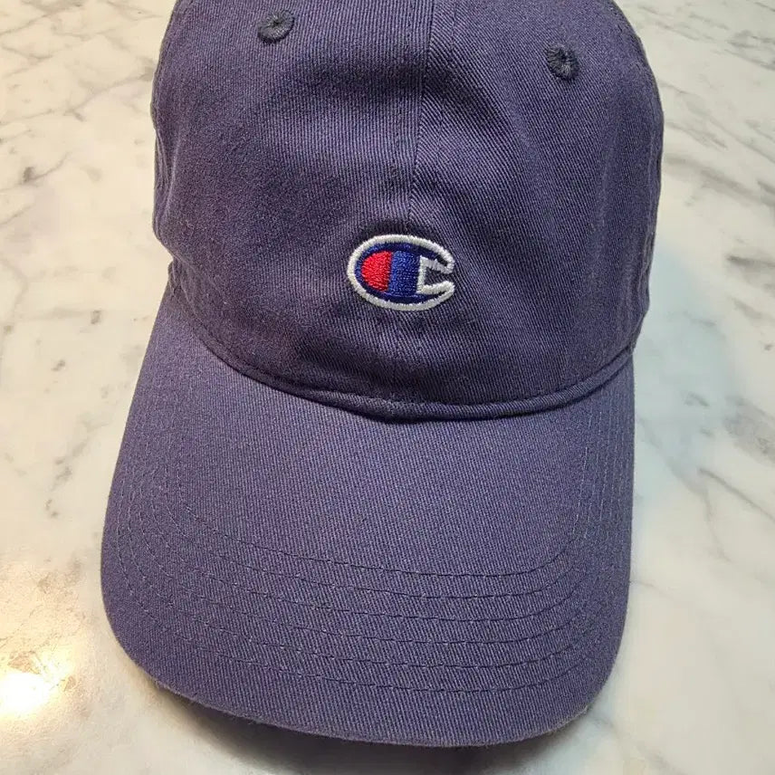 [BUNJANG] Champion Navy Ball Cap Hat / (새제품) 챔피온 네이비 볼캡 모자