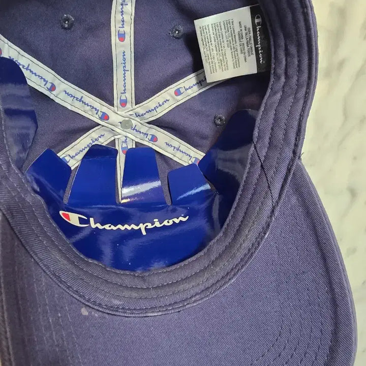 [BUNJANG] Champion Navy Ball Cap Hat / (새제품) 챔피온 네이비 볼캡 모자