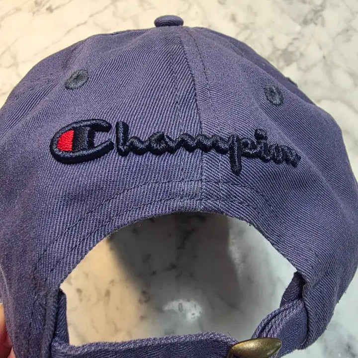 [BUNJANG] Champion Navy Ball Cap Hat / (새제품) 챔피온 네이비 볼캡 모자