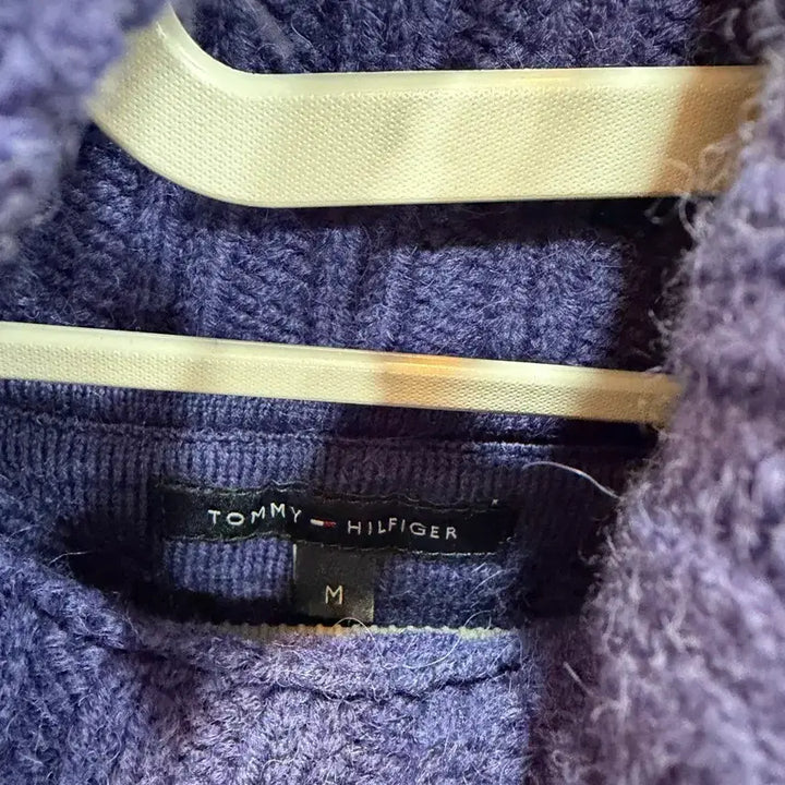 [BUNJANG] TAMI Navy Cable Knit Sweater M / 타미 네이비 꽈배기 니트 m