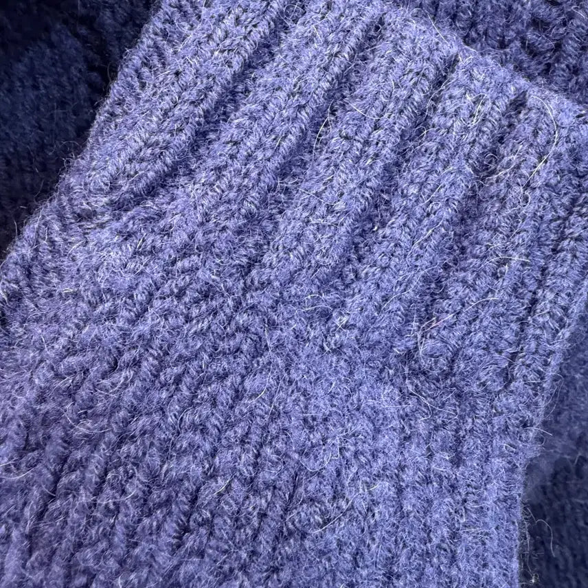 [BUNJANG] TAMI Navy Cable Knit Sweater M / 타미 네이비 꽈배기 니트 m