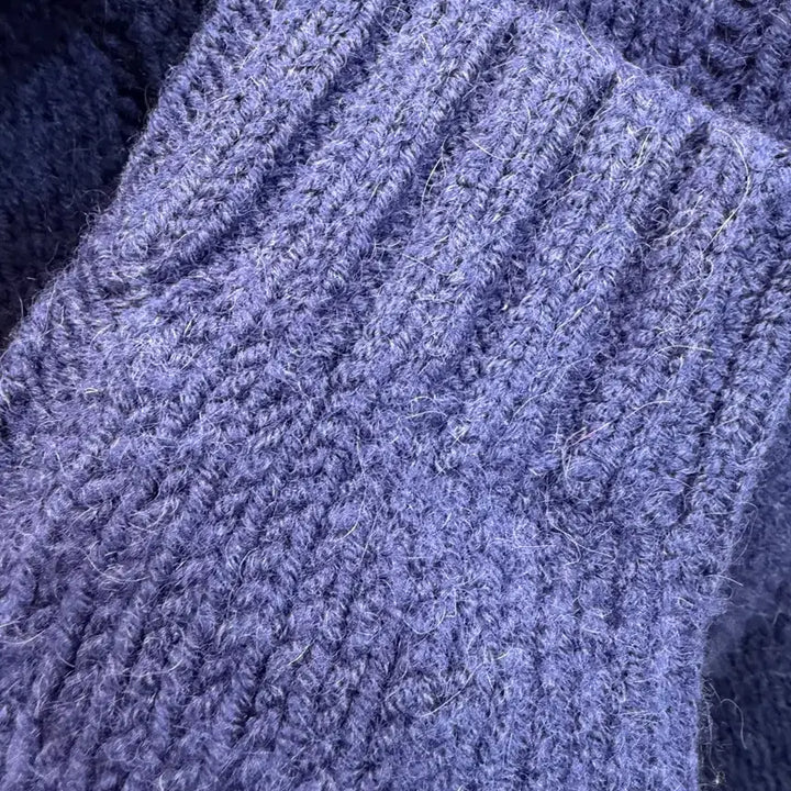 [BUNJANG] TAMI Navy Cable Knit Sweater M / 타미 네이비 꽈배기 니트 m