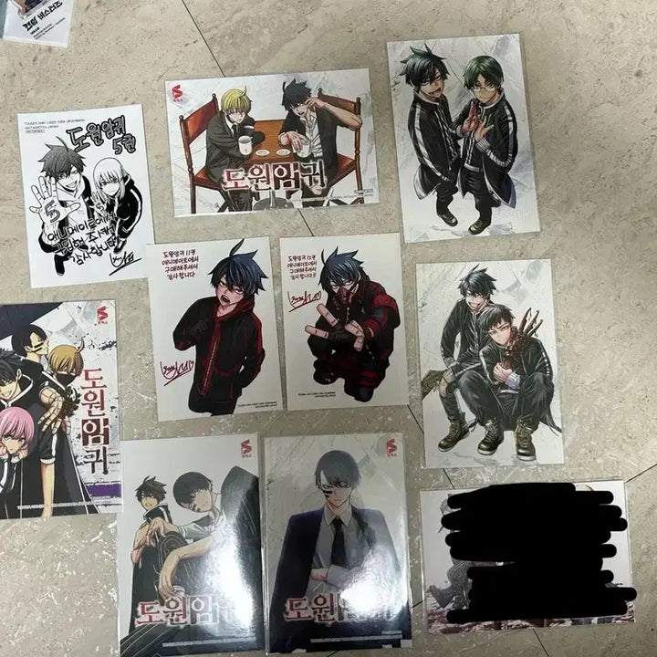 [BUNJANG] Do Won Am Gwi Comic Book First Edition Vol. 1-9 / 도원암귀만화책 초판 1~9권초판 특전 애니메이트 특전 개봉,미개봉