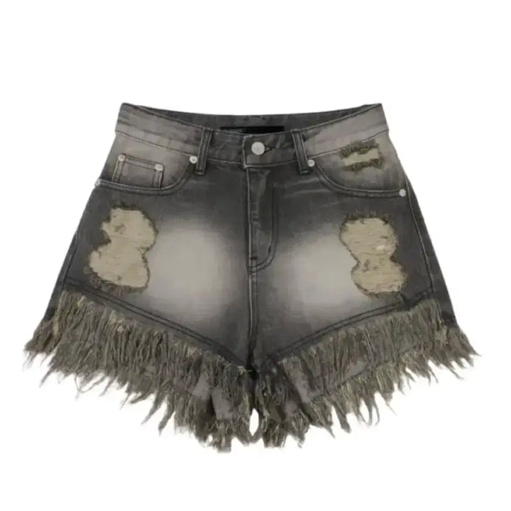 [BUNJANG] Bohemian Seoul Gray Shorts / 보헤미안서울 반바지 그레이
