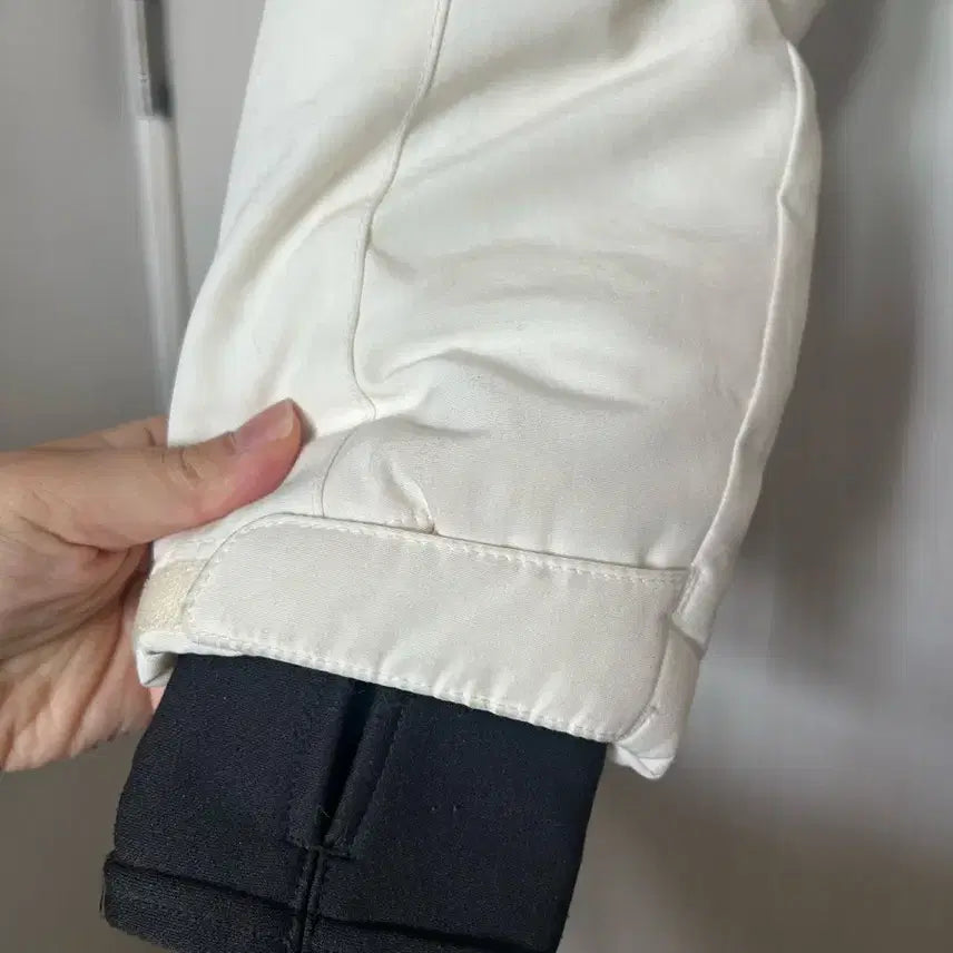 [BUNJANG] Discovery 90 White Padded Jacket / 디스커버리 흰색 패딩 점퍼 90