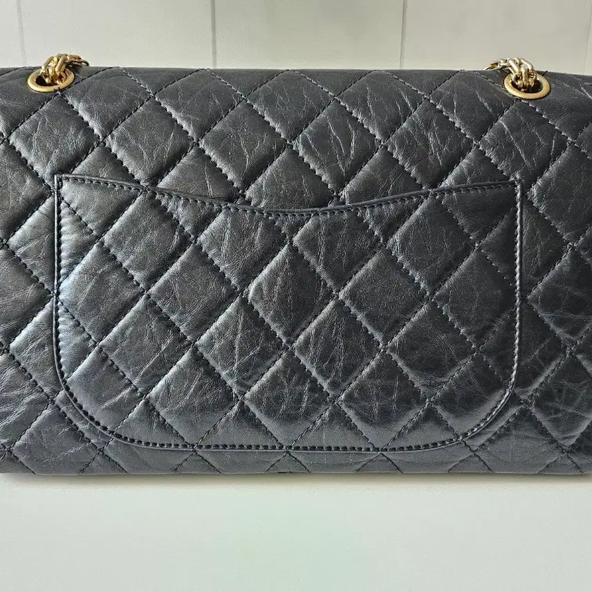 [BUNJANG] Chanel 2.55 Flap Bag / 샤넬 빈티지 2.55 플랩백 금장 구)라지