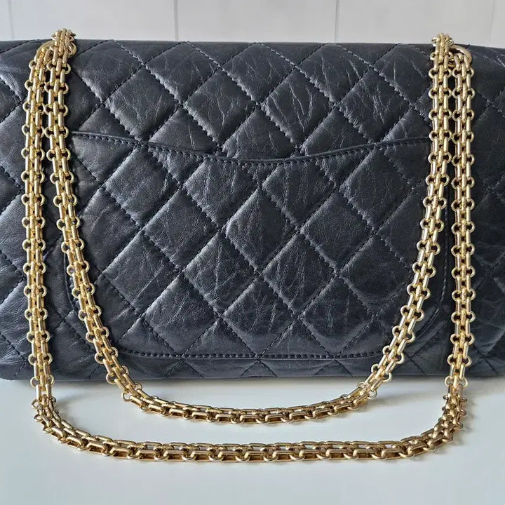 [BUNJANG] Chanel 2.55 Flap Bag / 샤넬 빈티지 2.55 플랩백 금장 구)라지