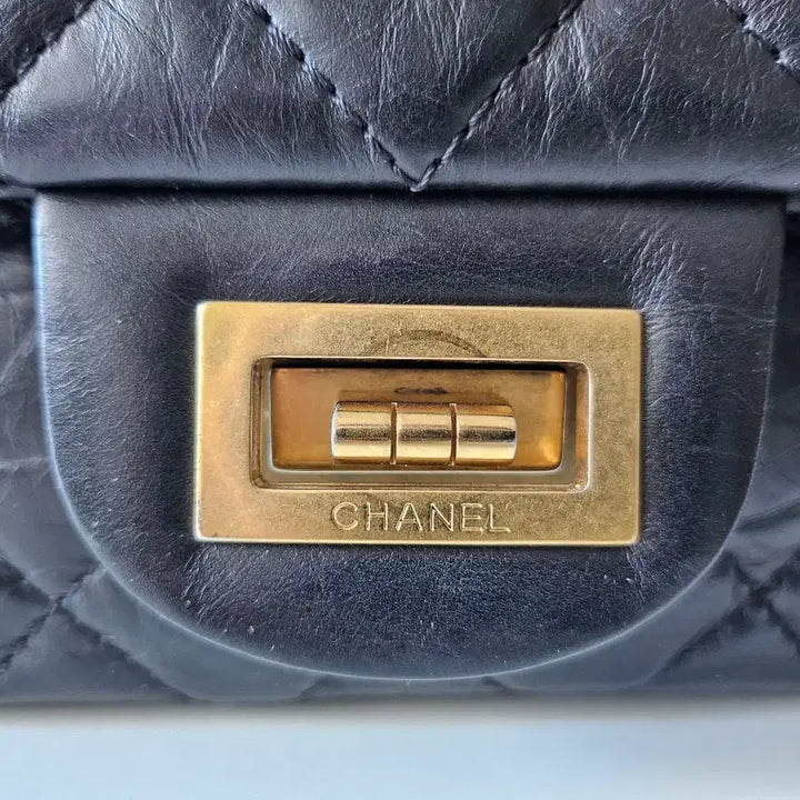 [BUNJANG] Chanel 2.55 Flap Bag / 샤넬 빈티지 2.55 플랩백 금장 구)라지
