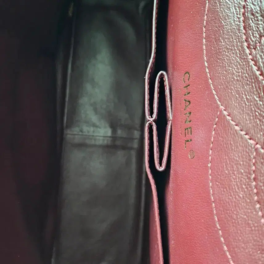 [BUNJANG] Chanel 2.55 Flap Bag / 샤넬 빈티지 2.55 플랩백 금장 구)라지