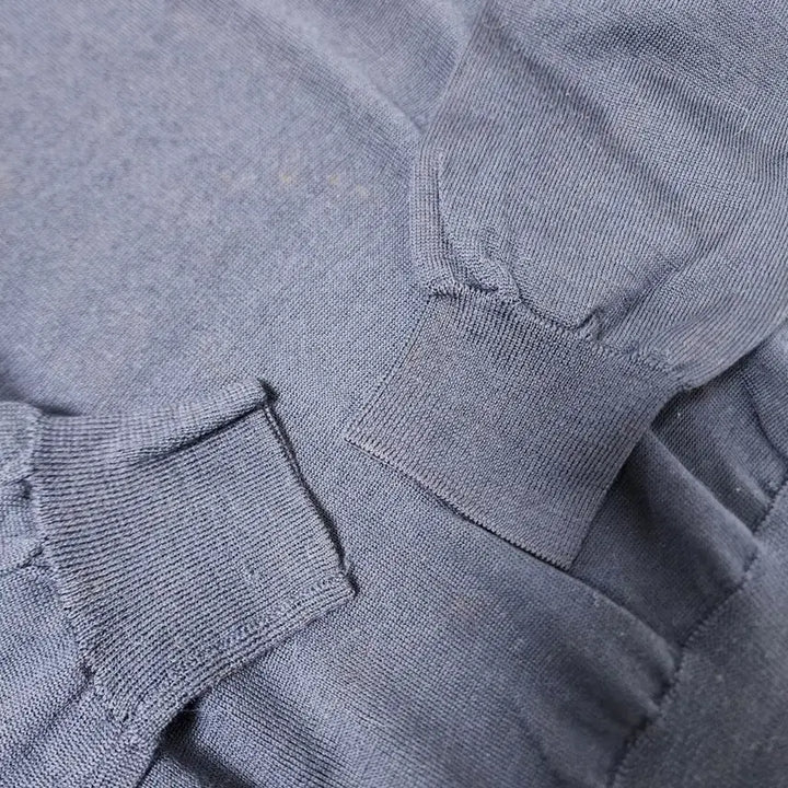 [BUNJANG] Mollado Navy Turtleneck Sweater / 모라도 네이비 톤 터틀넥 니트 스웨터 66-77