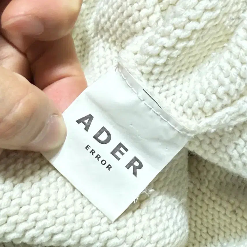 [BUNJANG] ADER Error Oversized Heavy Turtleneck Sweater / 아더에러 배색 오버사이즈 헤비 터틀넥 1사이즈